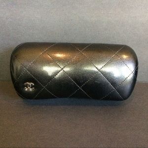 Chanel Black Glasses Case